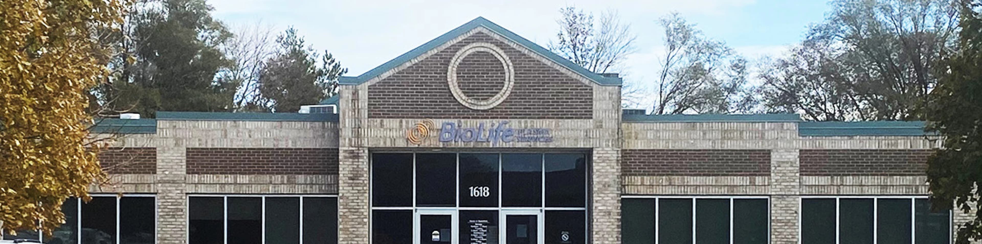 Ames, Iowa BioLife Plasma Center Building