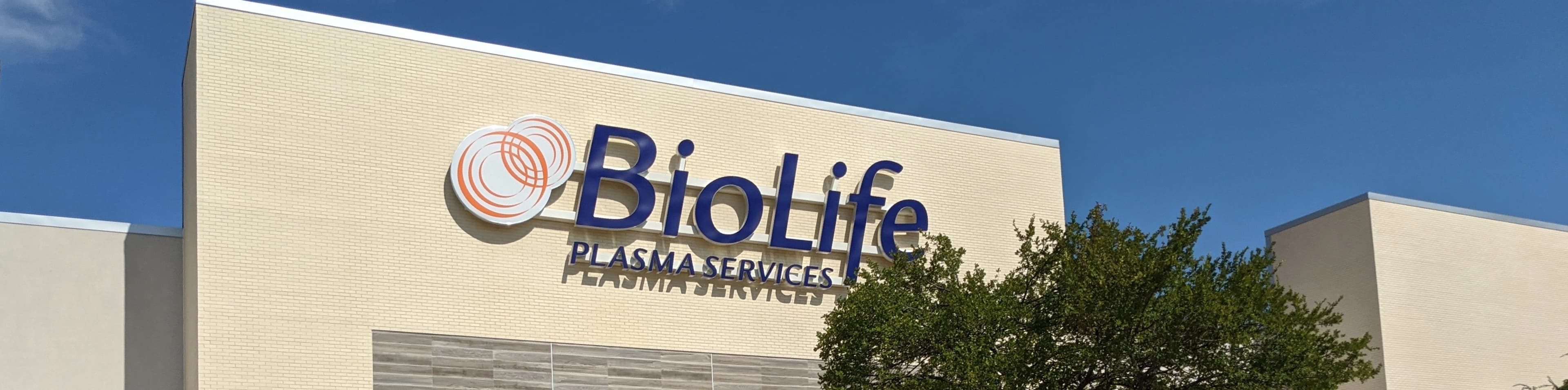 Edificio del Centro de Plasma de BioLife en Arlington, Texas