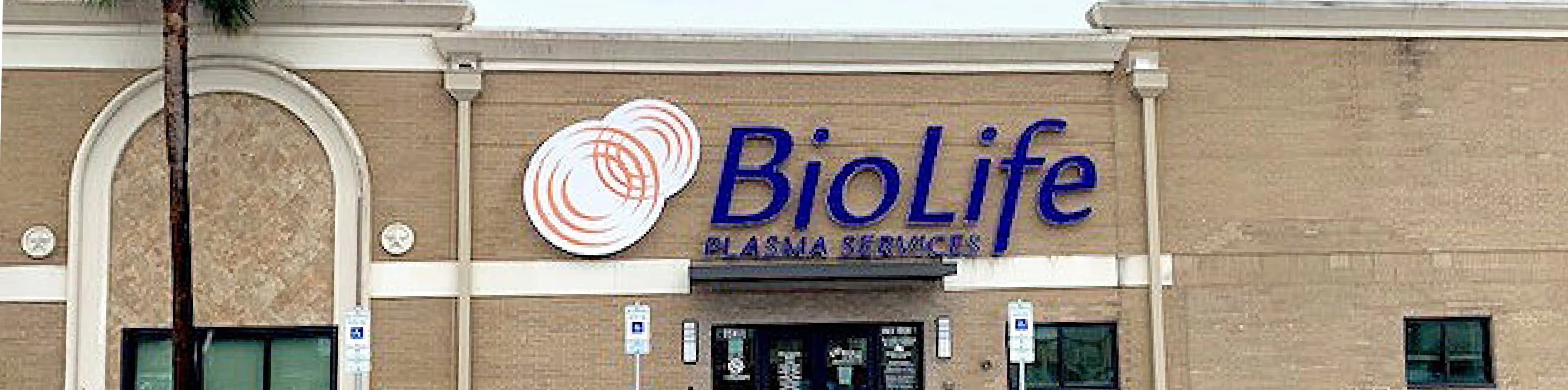 Edificio del Centro de Plasma de BioLife en Beaumont, Texas