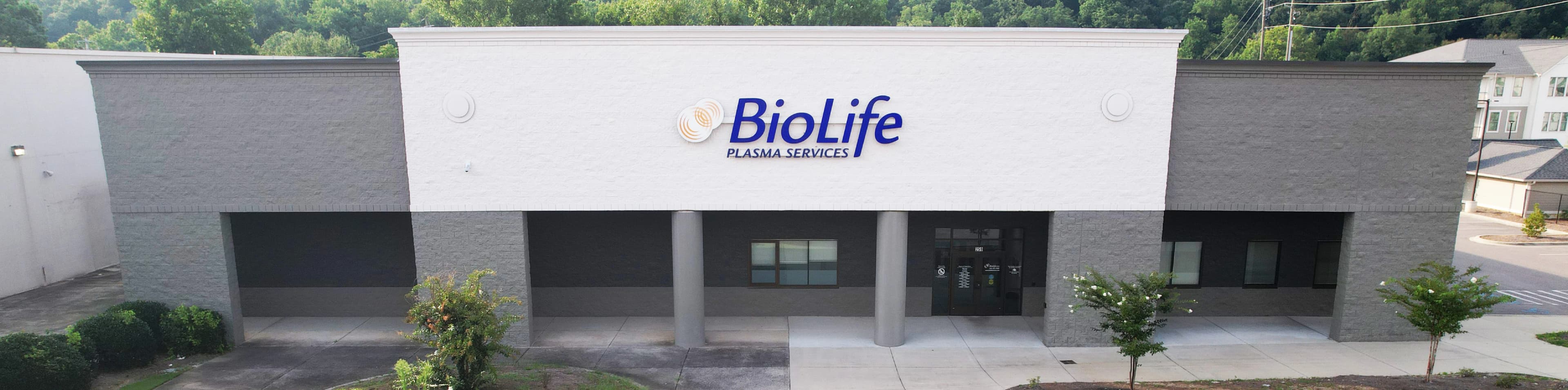 Birmingham, Alabama BioLife Plasma Center Building