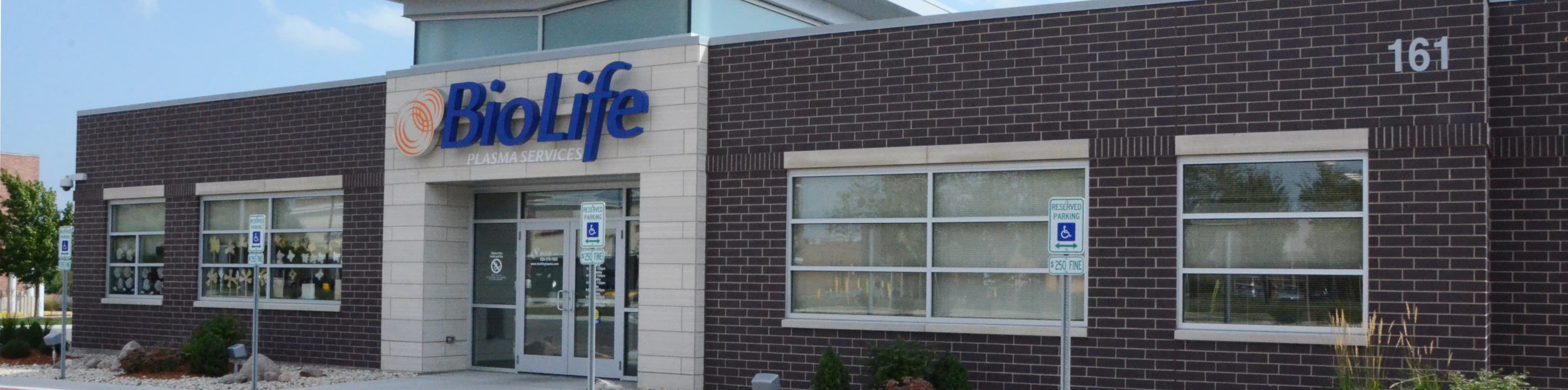 Bolingbrook, Illinois BioLife Plasma Center Building