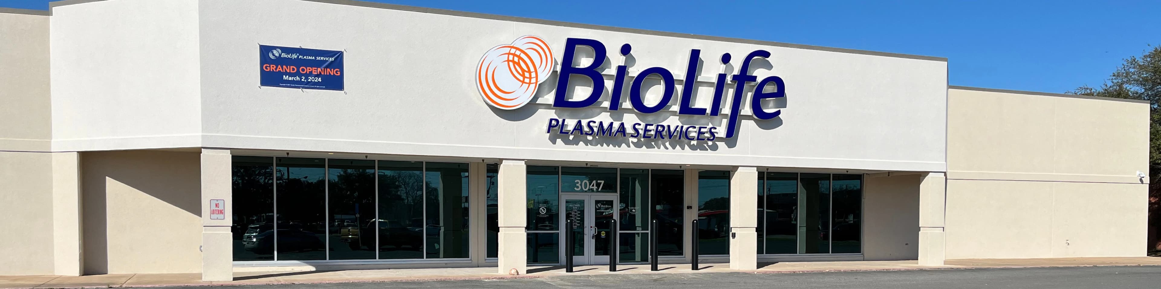 Bossier City, Louisiana BioLife Plasma Center Building