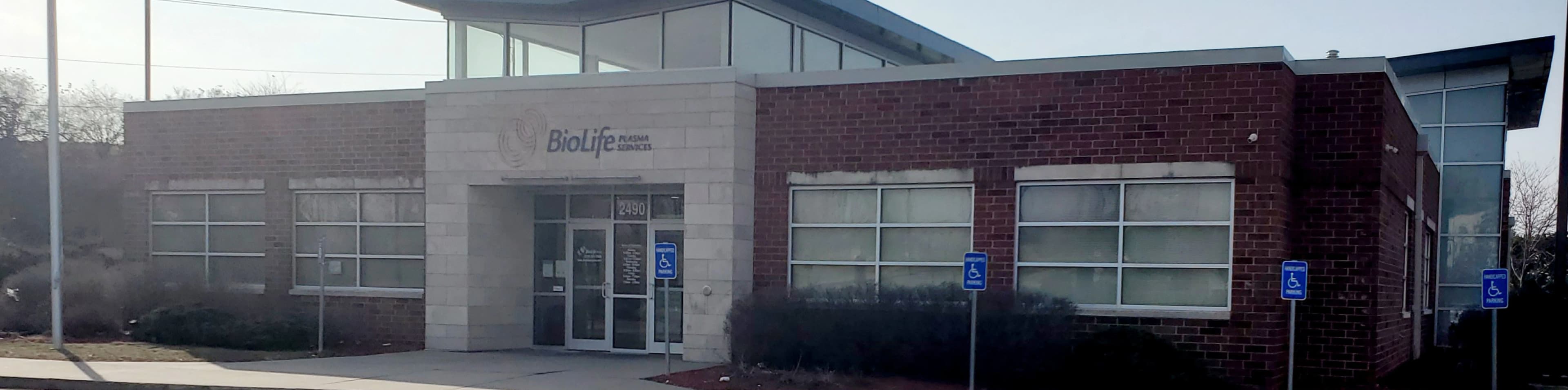 Coralville, Iowa BioLife Plasma Center Building