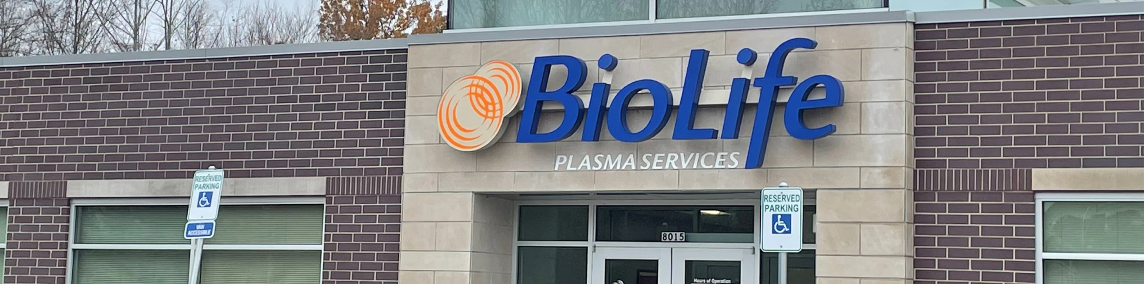 Edificio del Centro de Plasma de BioLife en Cordova, Tennessee