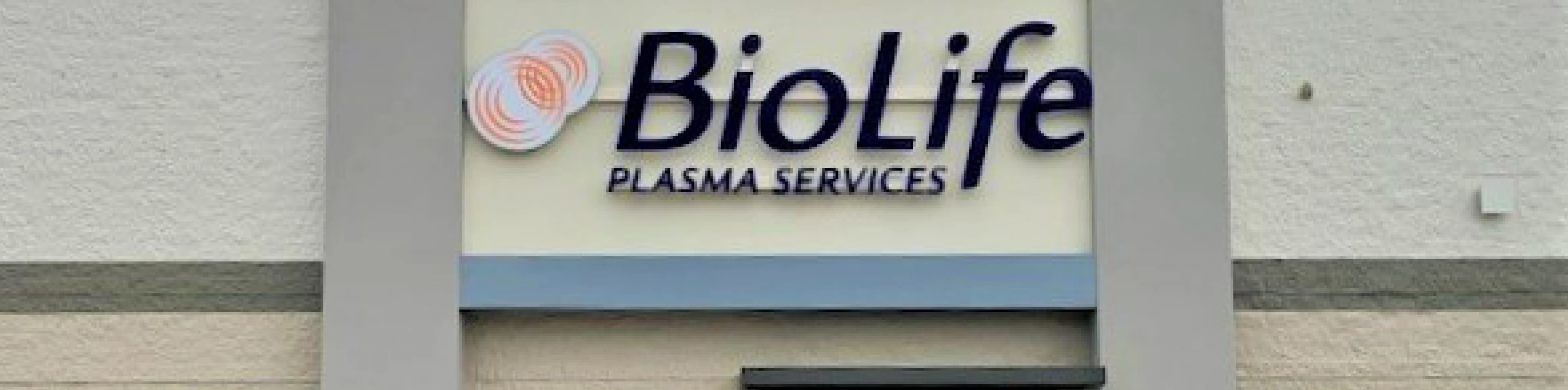 Edificio del Centro de Plasma de BioLife en Davenport, Iowa