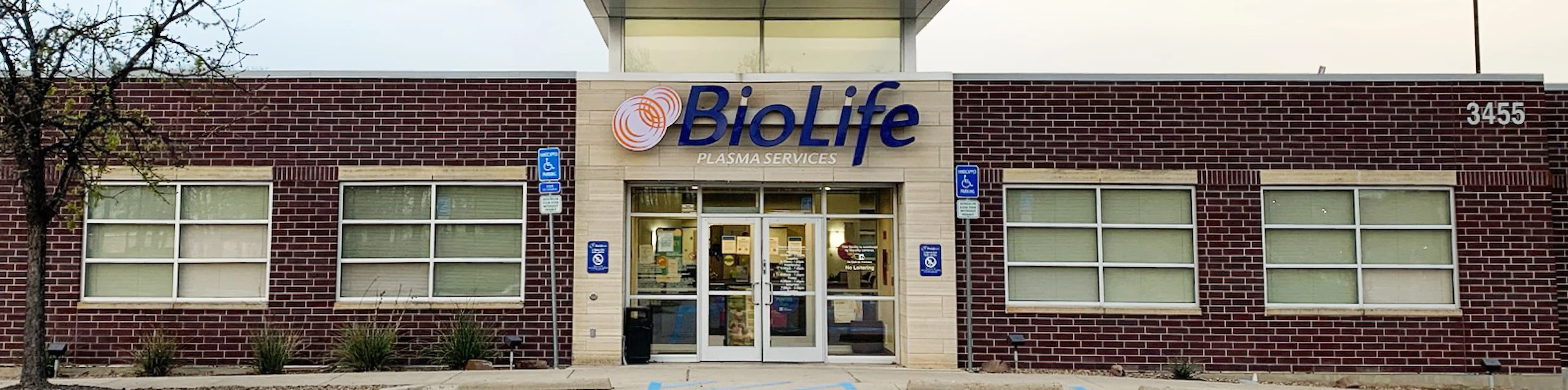 Denton, Texas BioLife Plasma Center Building