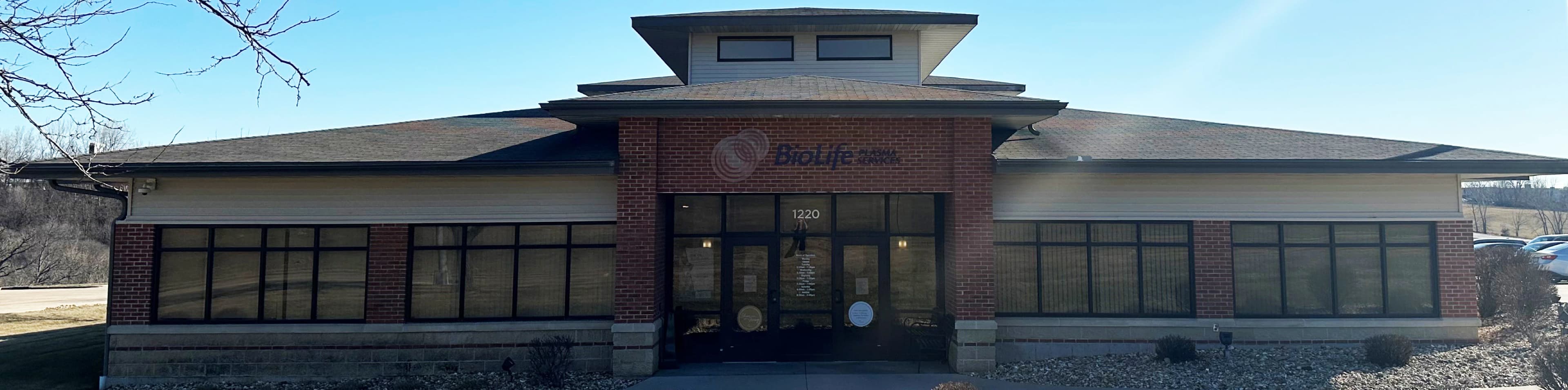 Dubuque, Iowa BioLife Plasma Center Building