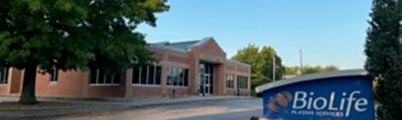 Fayetteville, Arkansas BioLife Plasma Center Building