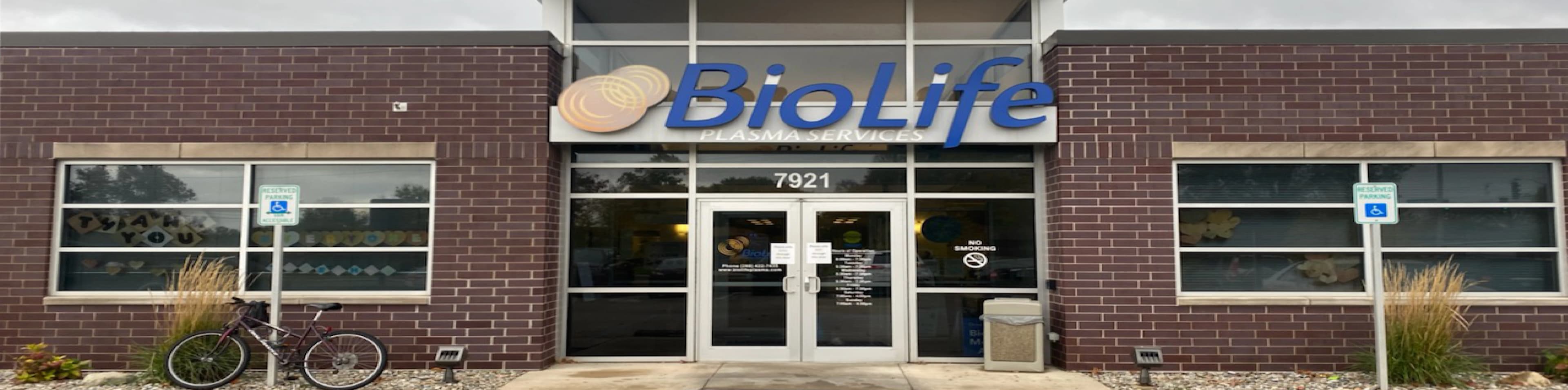 Fort Wayne - Coldwater, Indiana BioLife Plasma Center Building