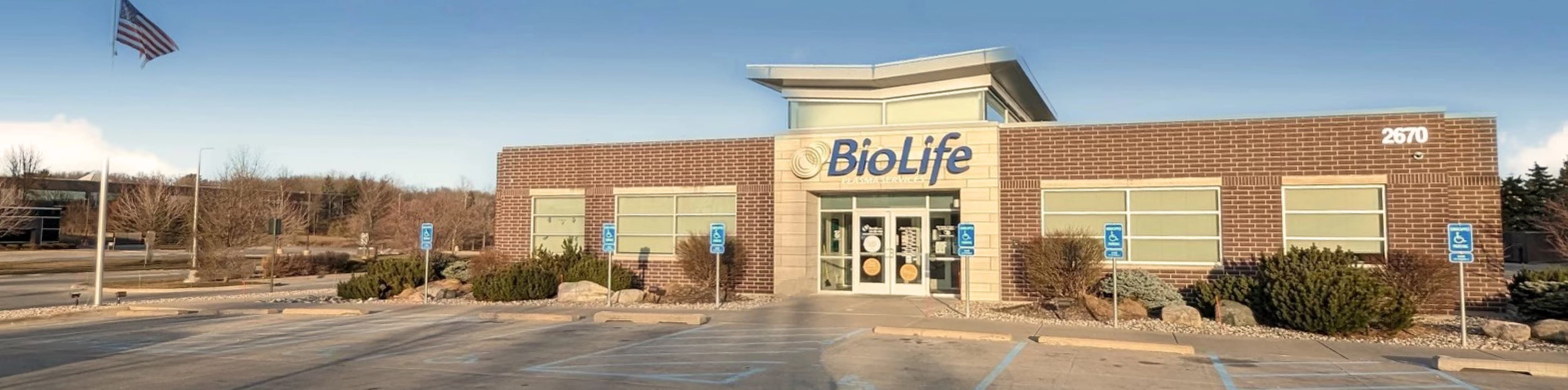 Grand Rapids, Michigan BioLife Plasma Center Building