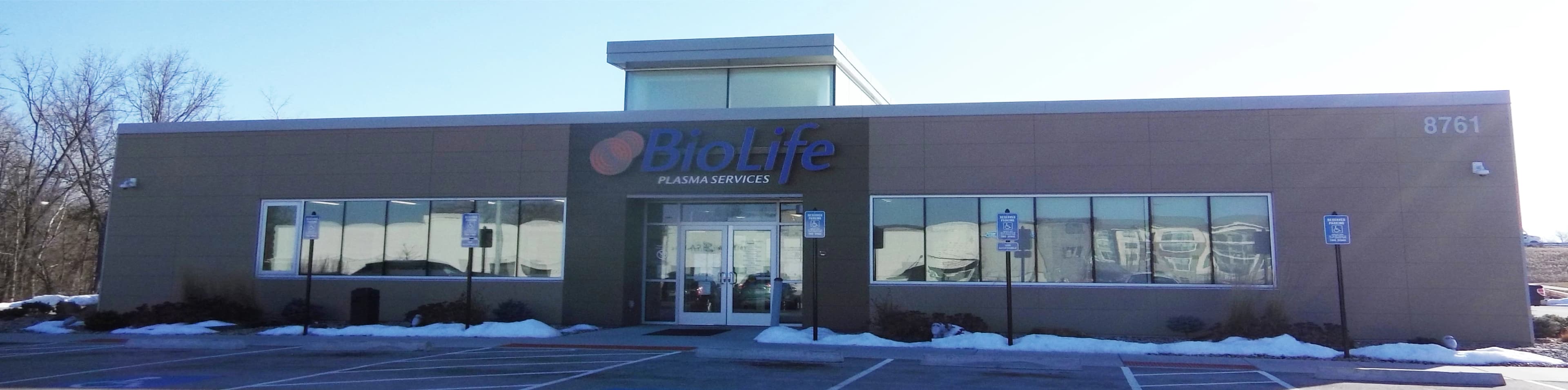Kansas City - Tiffany Springs, Missouri BioLife Plasma Center Building