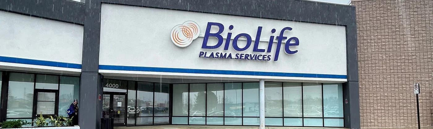 Edificio del Centro de Plasma de BioLife en Kennesaw, Georgia