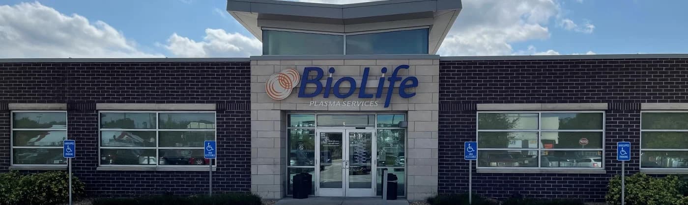 Edificio del Centro de Plasma de BioLife en Lakeland, Florida