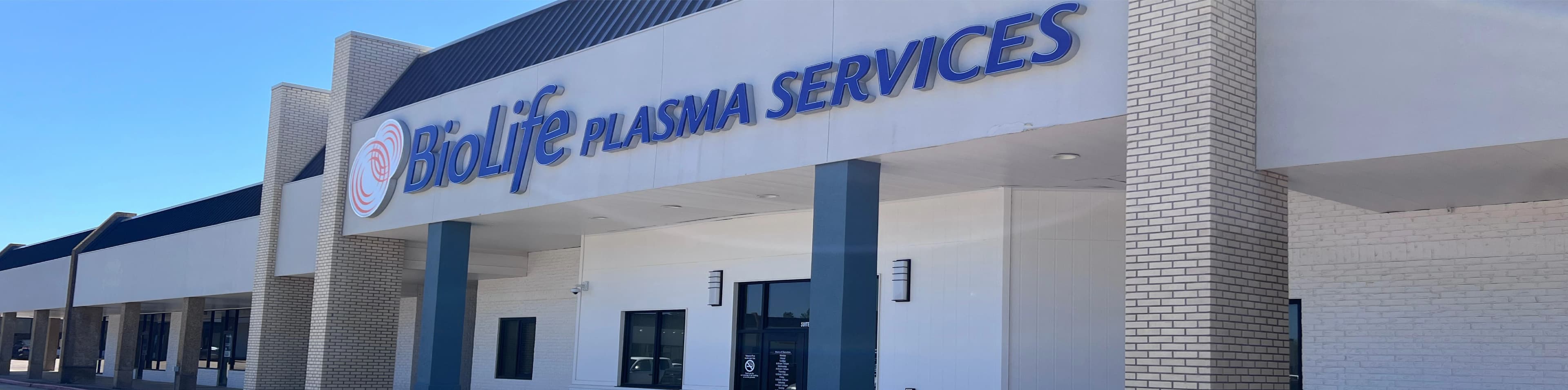 Edificio del Centro de Plasma de BioLife en Longview, Texas