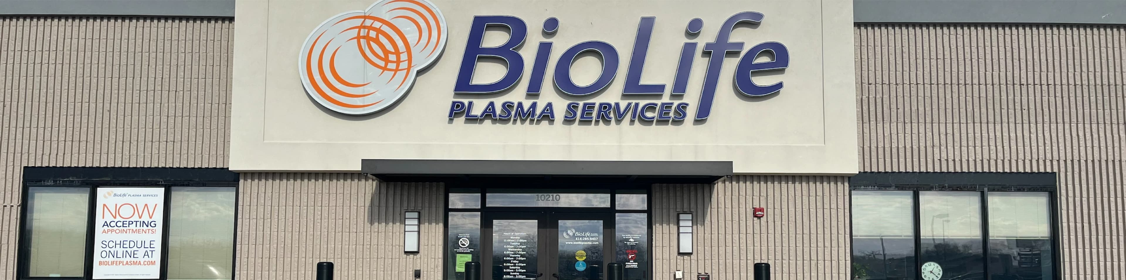 Edificio del Centro de Plasma de BioLife en Milwaukee, Wisconsin
