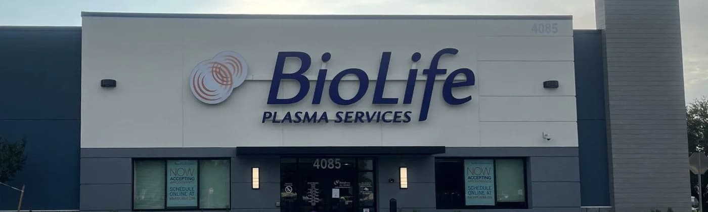 Orlando - Gold, Florida BioLife Plasma Center Building