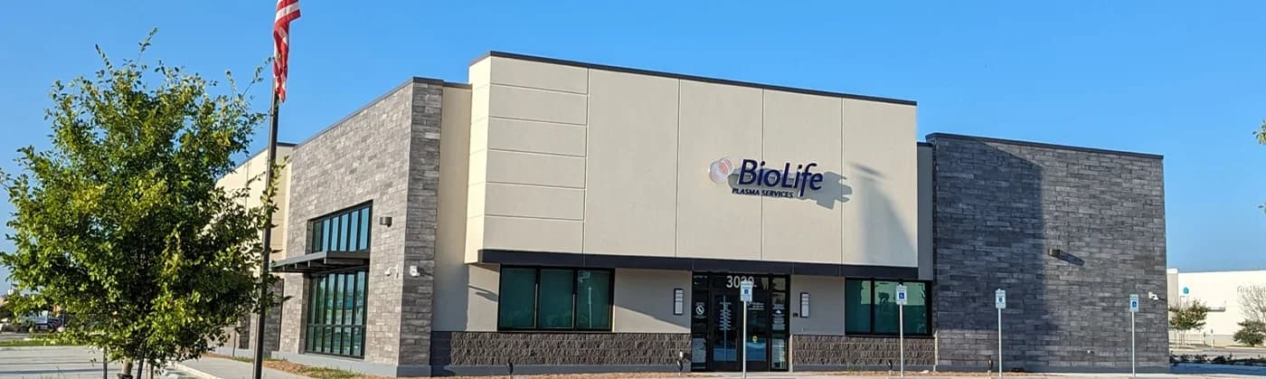 Pearland, Texas BioLife Plasma Center Building