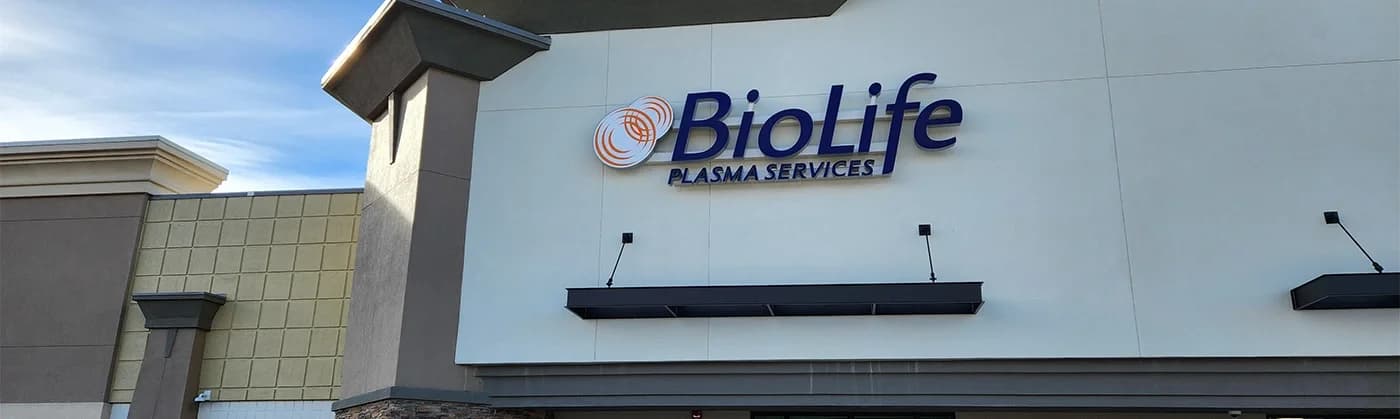 Edificio del Centro de Plasma de BioLife en Thornton, Colorado