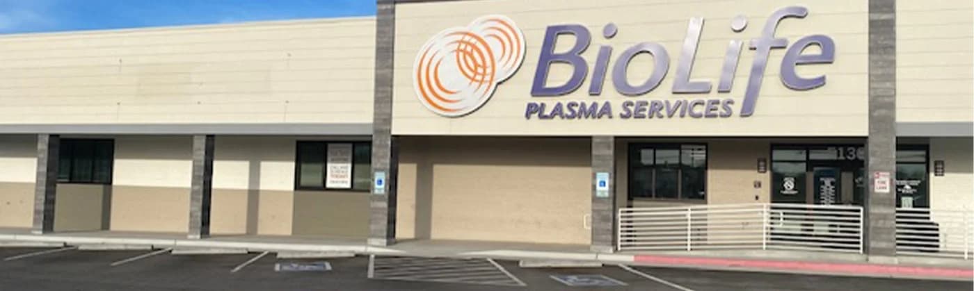 Edificio del Centro de Plasma de BioLife en Tulsa, Oklahoma