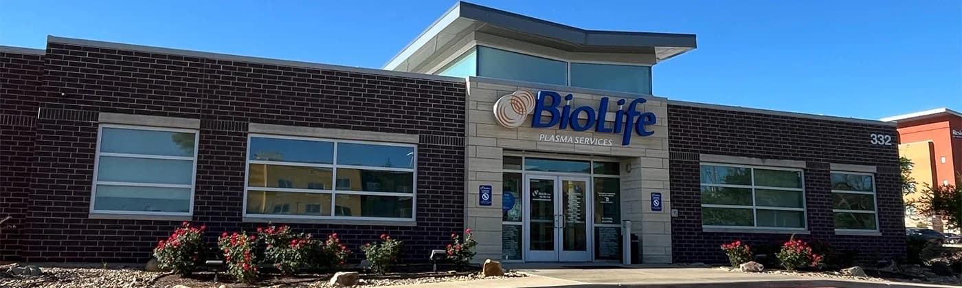 Edificio del Centro de Plasma de BioLife en Tyler, Texas