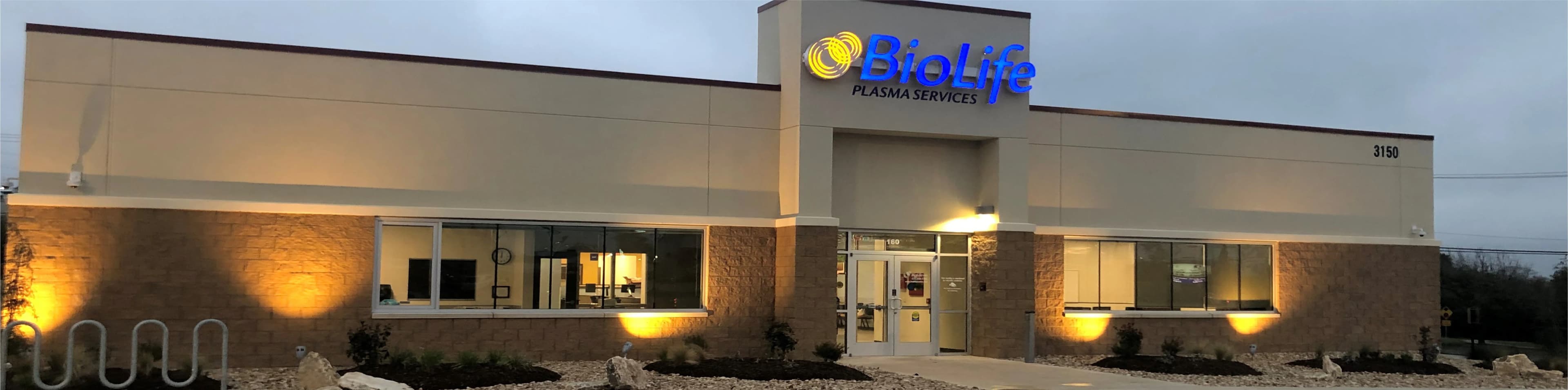 Universal City, Texas BioLife Plasma Center Building