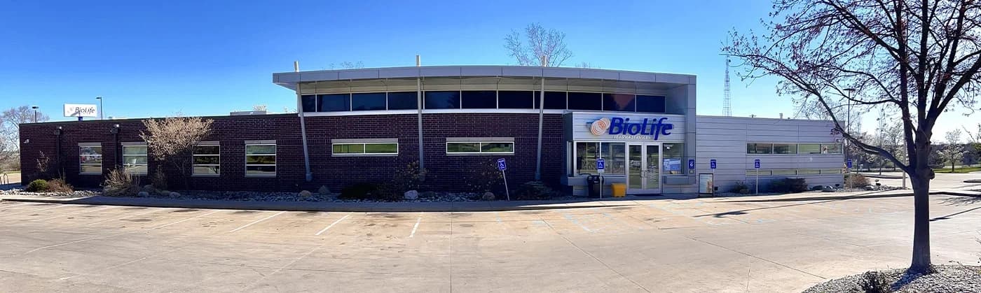 Edificio del Centro de Plasma de BioLife en Walker, Michigan