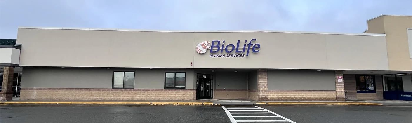 Worcester, Massachusetts BioLife Plasma Center Building