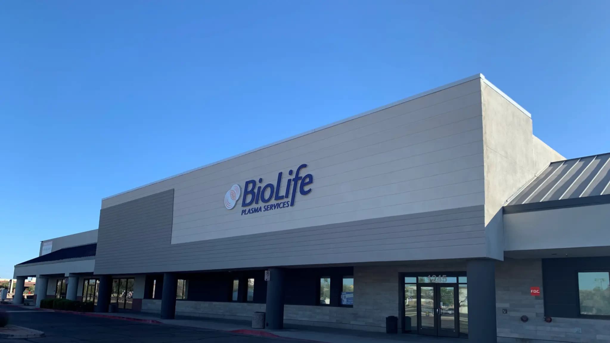 Tempe, Arizona BioLife Plasma Center Building